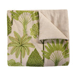 Ann Gish Leaf 96x50 Majorelle Throw