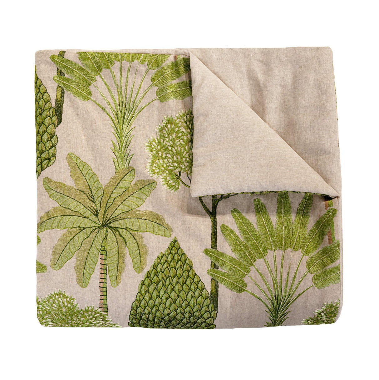 Ann Gish Leaf 96x50 Majorelle Throw