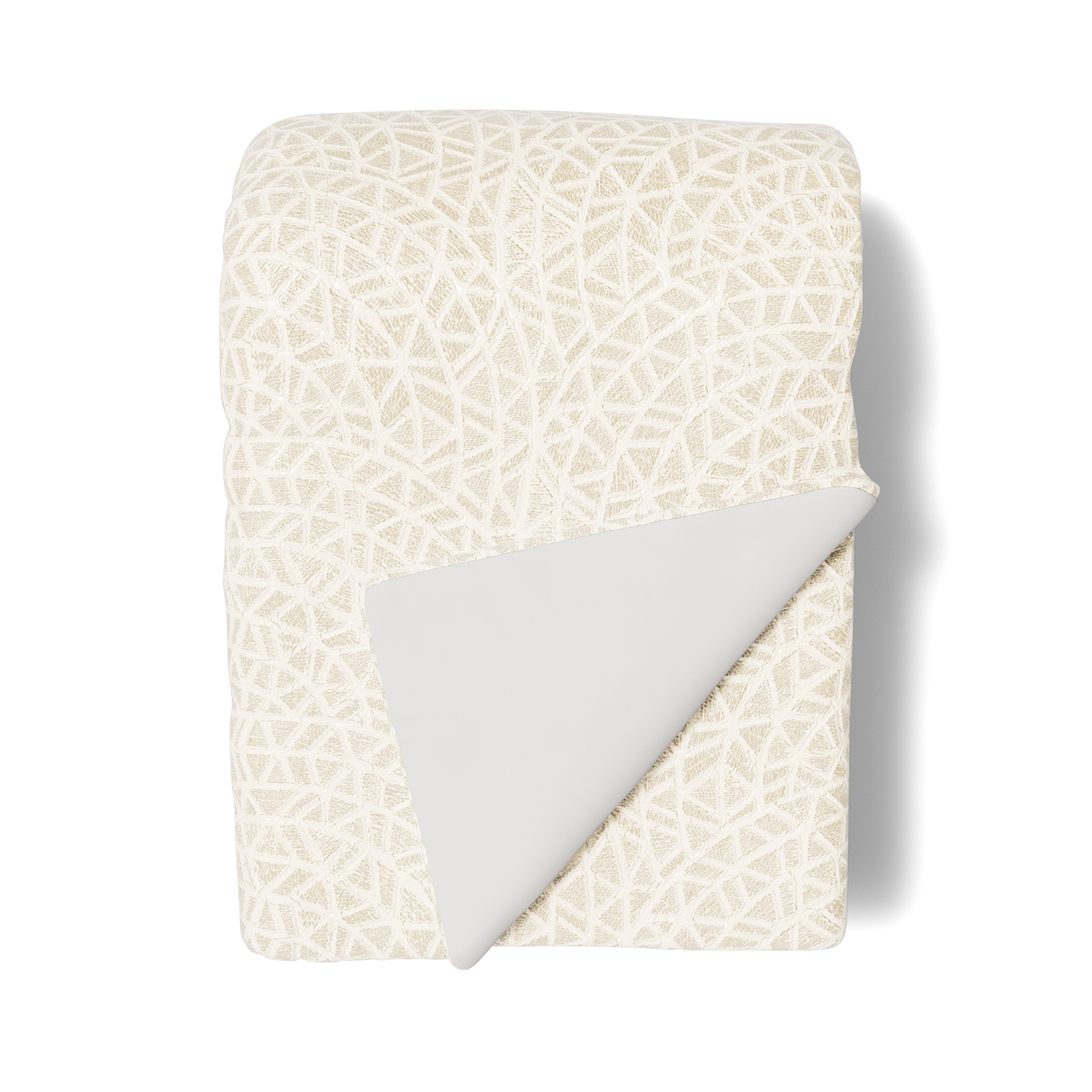 Ann Gish Bone/Bone 96x50 Ornament Throw