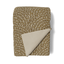 Ann Gish Gold/Charcoal 96x50 Ornament Throw