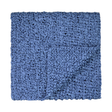Ann Gish Blue 96x24 Ribbon Knit Throw