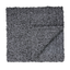 Ann Gish Charcoal 96x24 Ribbon Knit Throw