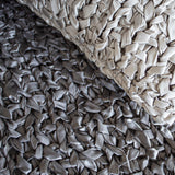 Ann Gish Charcoal 96x24 Ribbon Knit Throw