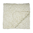 Ann Gish Cream 96x24 Ribbon Knit Throw