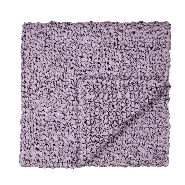 Ann Gish Lilac 96x24 Ribbon Knit Throw