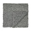Ann Gish Dark Grey 96x24 Ribbon Knit Throw