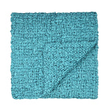 Ann Gish Turquoise 96x24 Ribbon Knit Throw