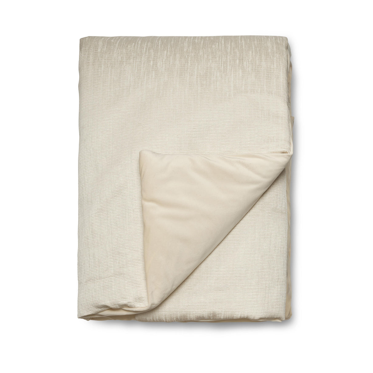 Ann Gish Cream 96x50 Strata Throw