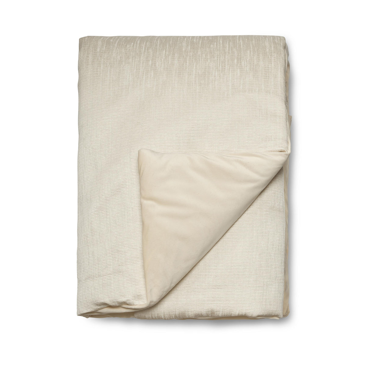 Ann Gish Cream 96x50 Strata Throw