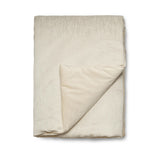 Ann Gish Cream 96x50 Strata Throw