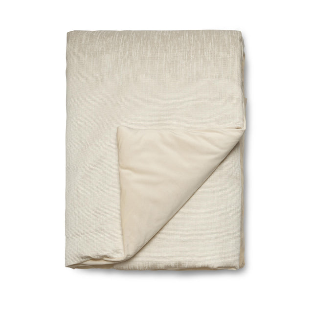 Ann Gish Cream 96x50 Strata Throw