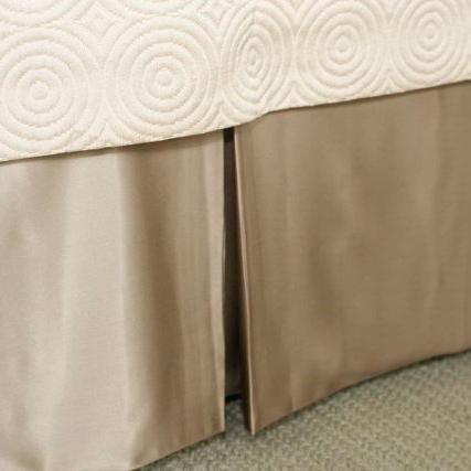 Ann Gish Frost King Charmeuse Tailored Bed Skirt