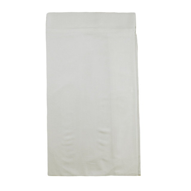 Ann Gish Ivory King Charmeuse Tailored Bed Skirt