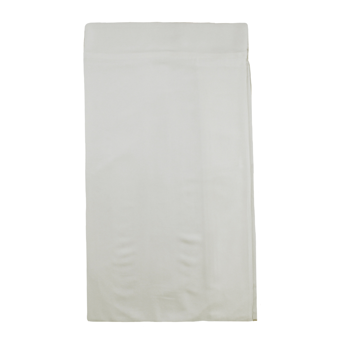Ann Gish Ivory Queen Charmeuse Tailored Bed Skirt