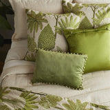 Ann Gish Sage 20x14 Ball Trim Pillow