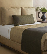 Ann Gish Black/Gold 96x24,36x16 Dapple Bed Finisher