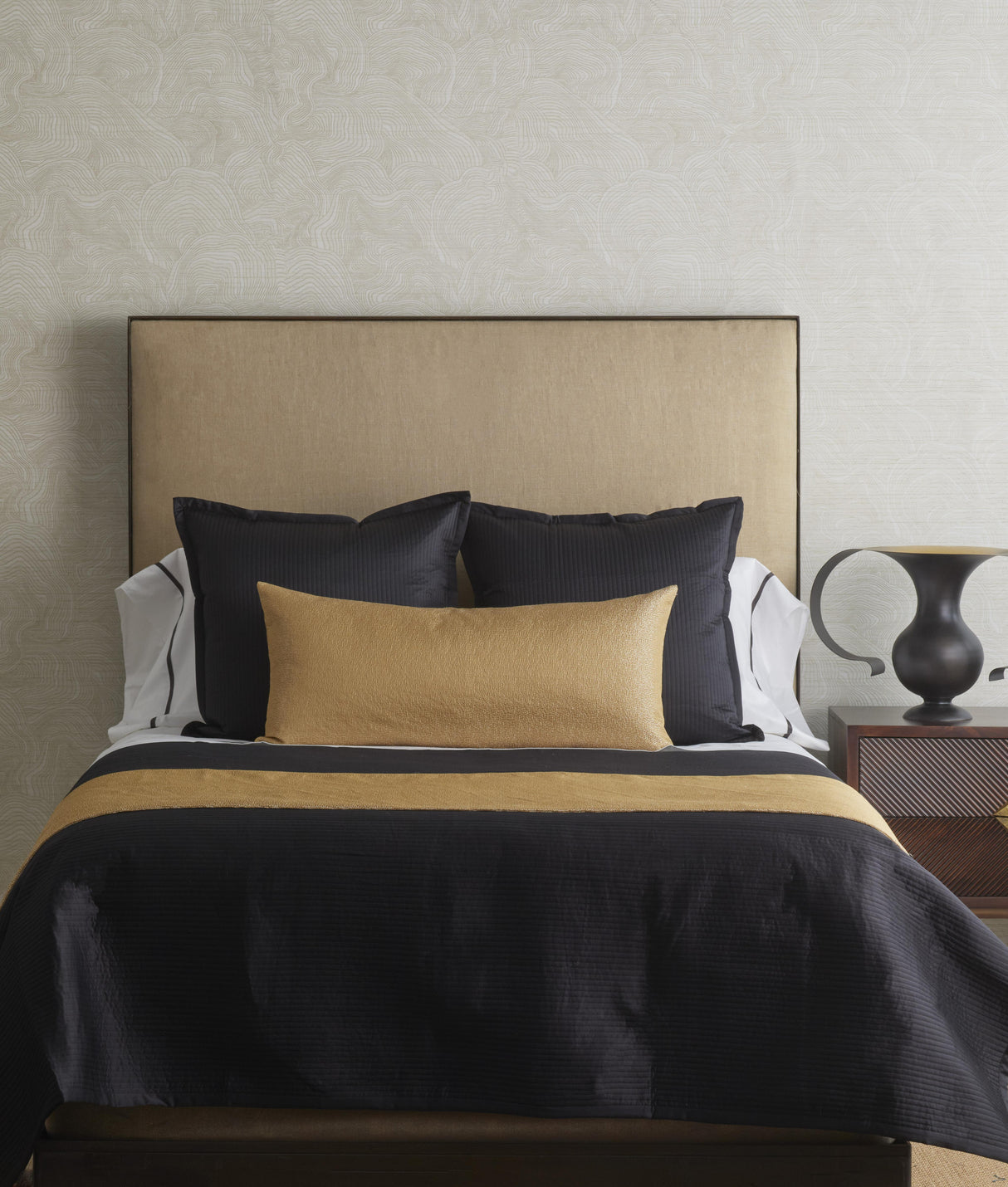 Ann Gish Gold 96x24,36x16 Dapple Bed Finisher
