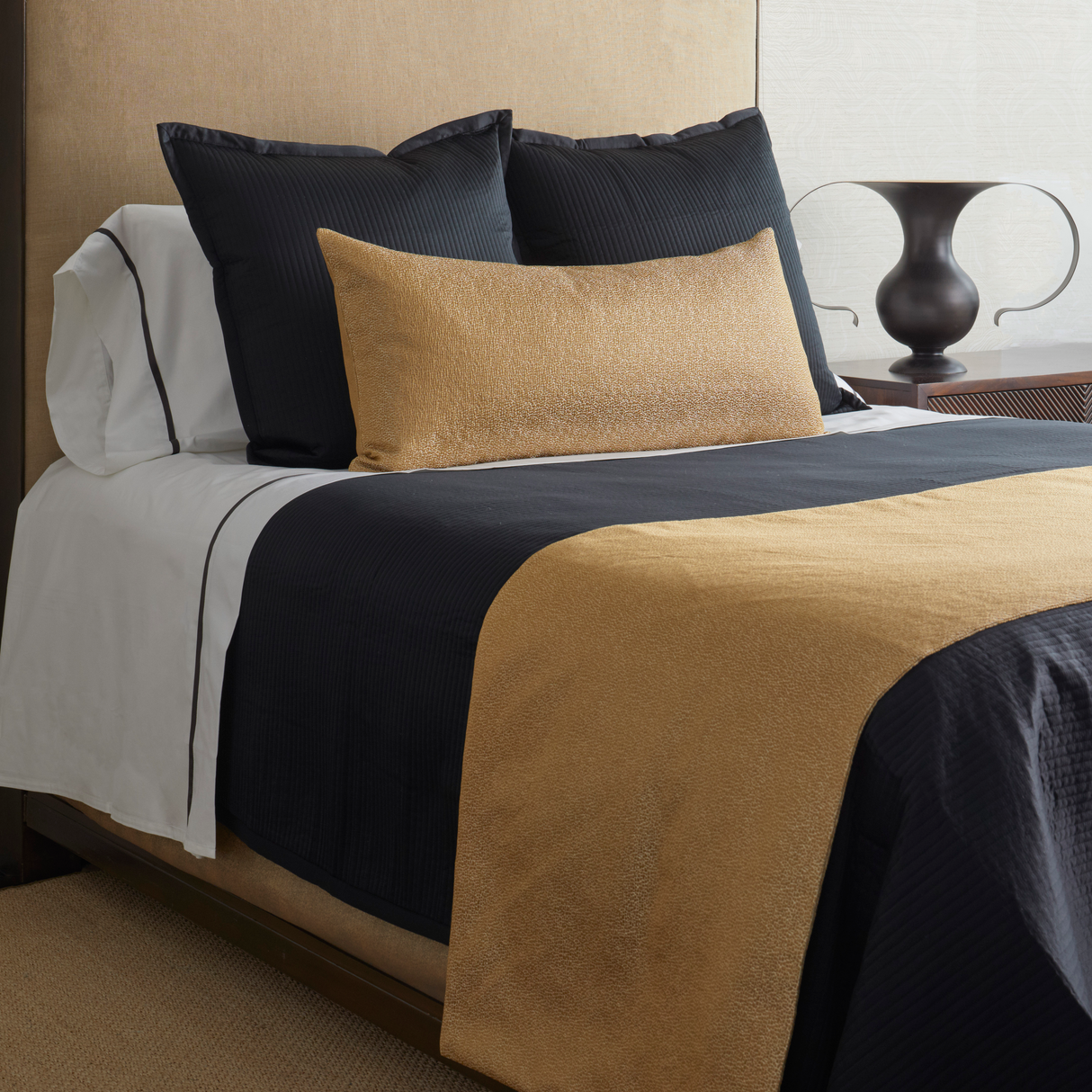 Ann Gish Gold 96x24,36x16 Dapple Bed Finisher