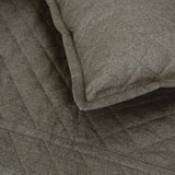 Ann Gish Bronze King Baby Basket Coverlet Set - Bronze