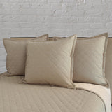 Ann Gish Sandstone King Baby Basket Coverlet Set - Sandstone