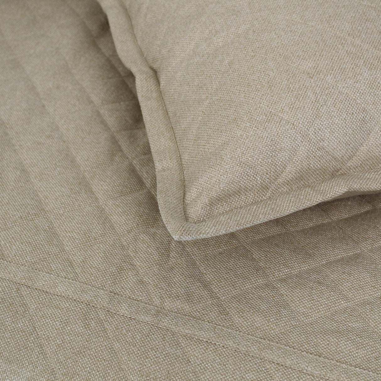 Ann Gish Sandstone King Baby Basket Coverlet Set - Sandstone
