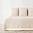 Ann Gish Sandstone King Baby Basket Coverlet Set - Sandstone