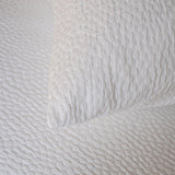 Ann Gish White King Bubble Matelasse Coverlet Set