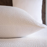 Ann Gish White King Bubble Matelasse Coverlet Set