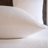 Ann Gish White Queen Bubble Matelasse Coverlet Set