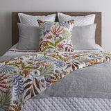 Ann Gish White King Double Diamond Coverlet Set - White