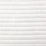 Ann Gish Ivory King Linea Coverlet Set