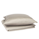 Ann Gish Taupe King Linea Coverlet Set