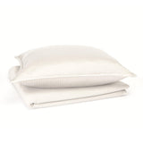 Ann Gish Ivory Queen Linea Coverlet Set