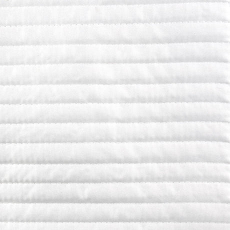Ann Gish White Queen Linea Coverlet Set