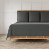 Ann Gish Charcoal King Neo Matelasse Coverlet Set