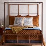 Ann Gish Amber King Velvet Coverlet Set