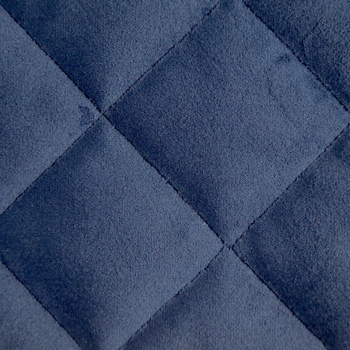 Ann Gish Navy King Velvet Coverlet Set