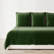 Ann Gish Pine King Velvet Coverlet Set