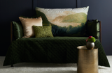 Ann Gish Pine King Velvet Coverlet Set