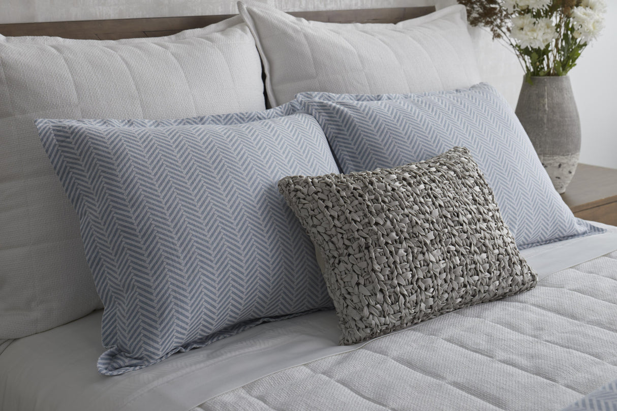 Ann Gish Blue King Aran Duvet Set