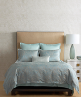 Ann Gish Aqua King Allure Duvet Set