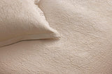 Ann Gish Ecru King Allure Duvet Set