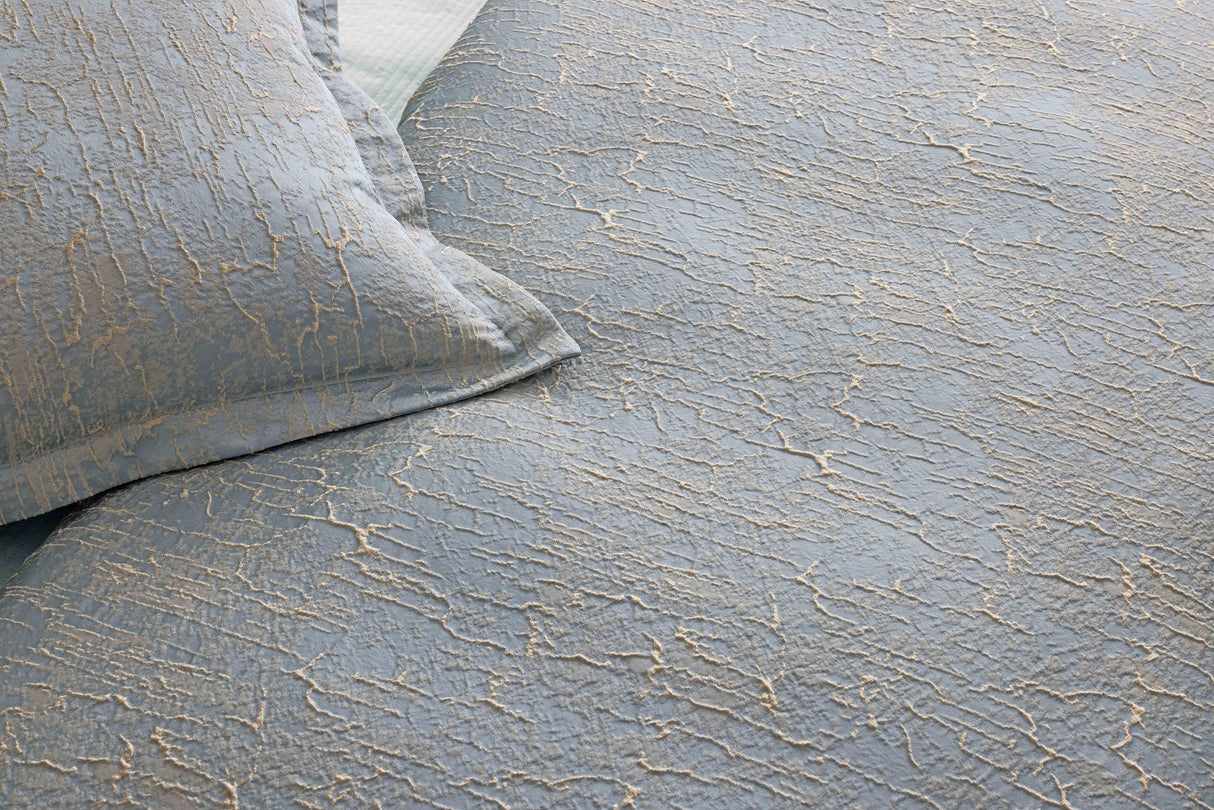 Ann Gish Aqua Queen Allure Duvet Set