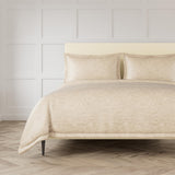 Ann Gish Ecru Queen Allure Duvet Set