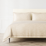 Ann Gish Ecru Queen Allure Duvet Set