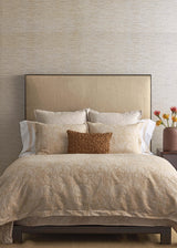 Ann Gish Gold Queen Allure Duvet Set