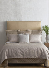 Ann Gish Grey Queen Allure Duvet Set
