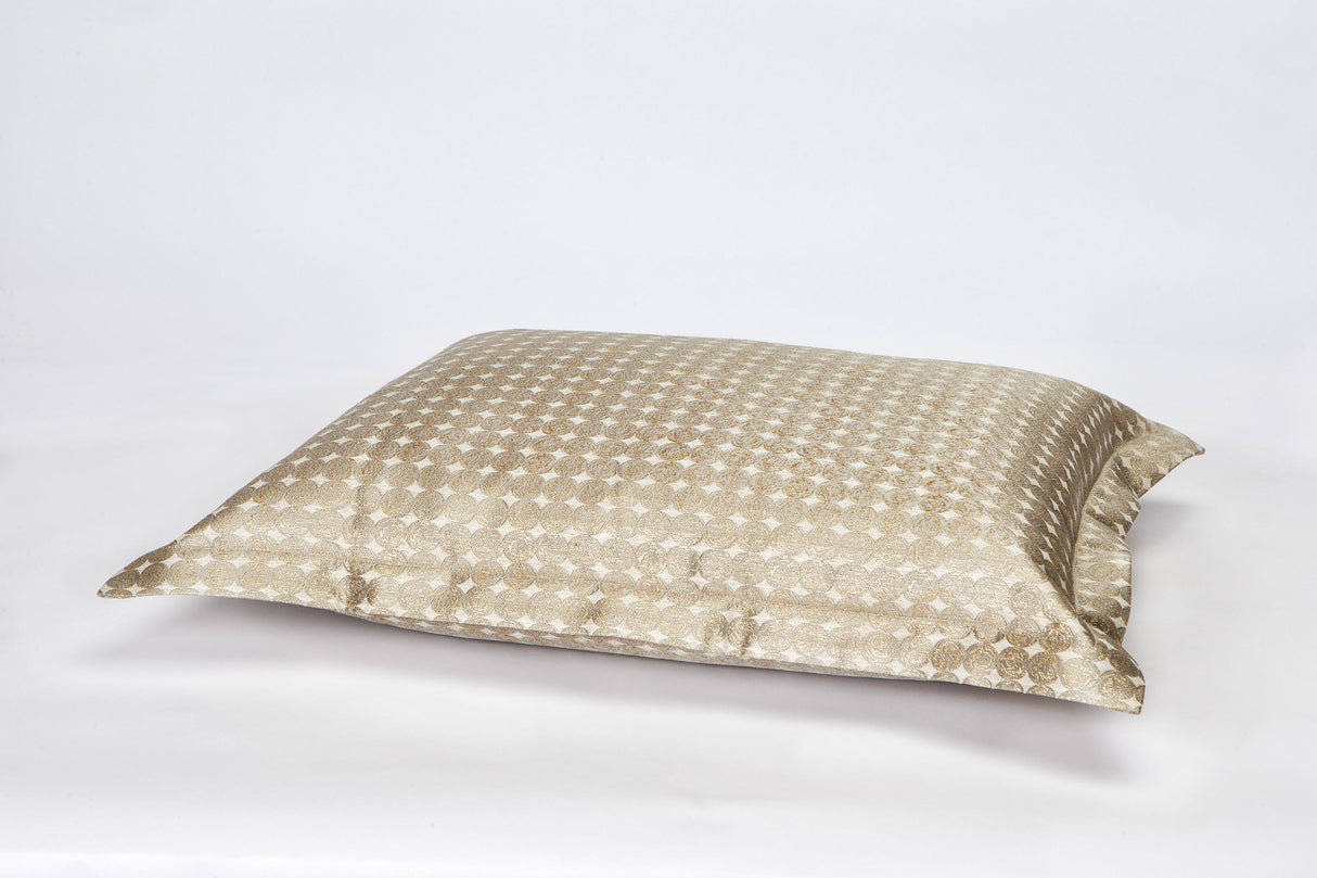Ann Gish Gold Pumice King Coin Duvet Set