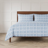 Ann Gish Blue King Doorknocker Duvet Set
