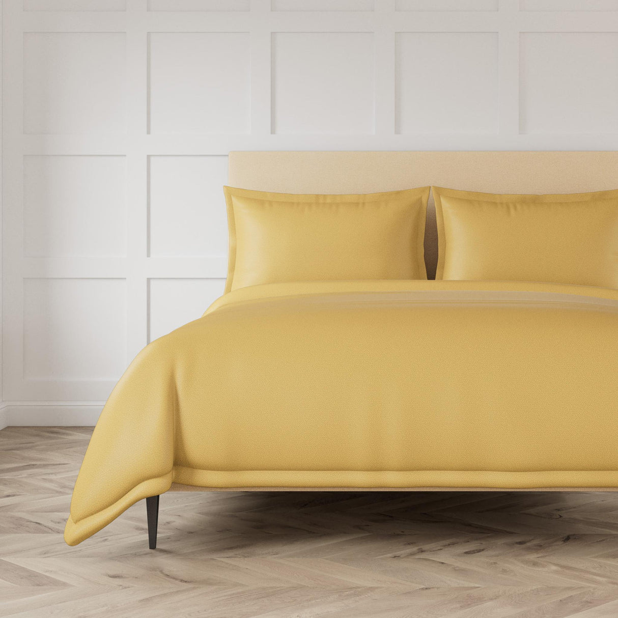 Ann Gish Gold King Labyrinth Duvet Set - Gold